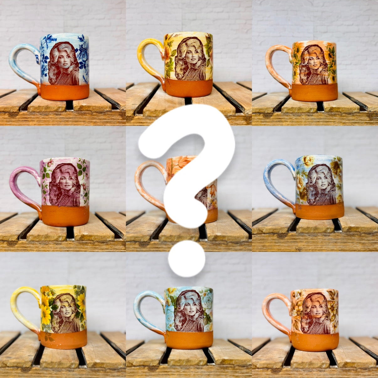 LOVE LIKE DOLLY MUG - SPECIAL SURPRISE - ONE OF A KIND COMBOS