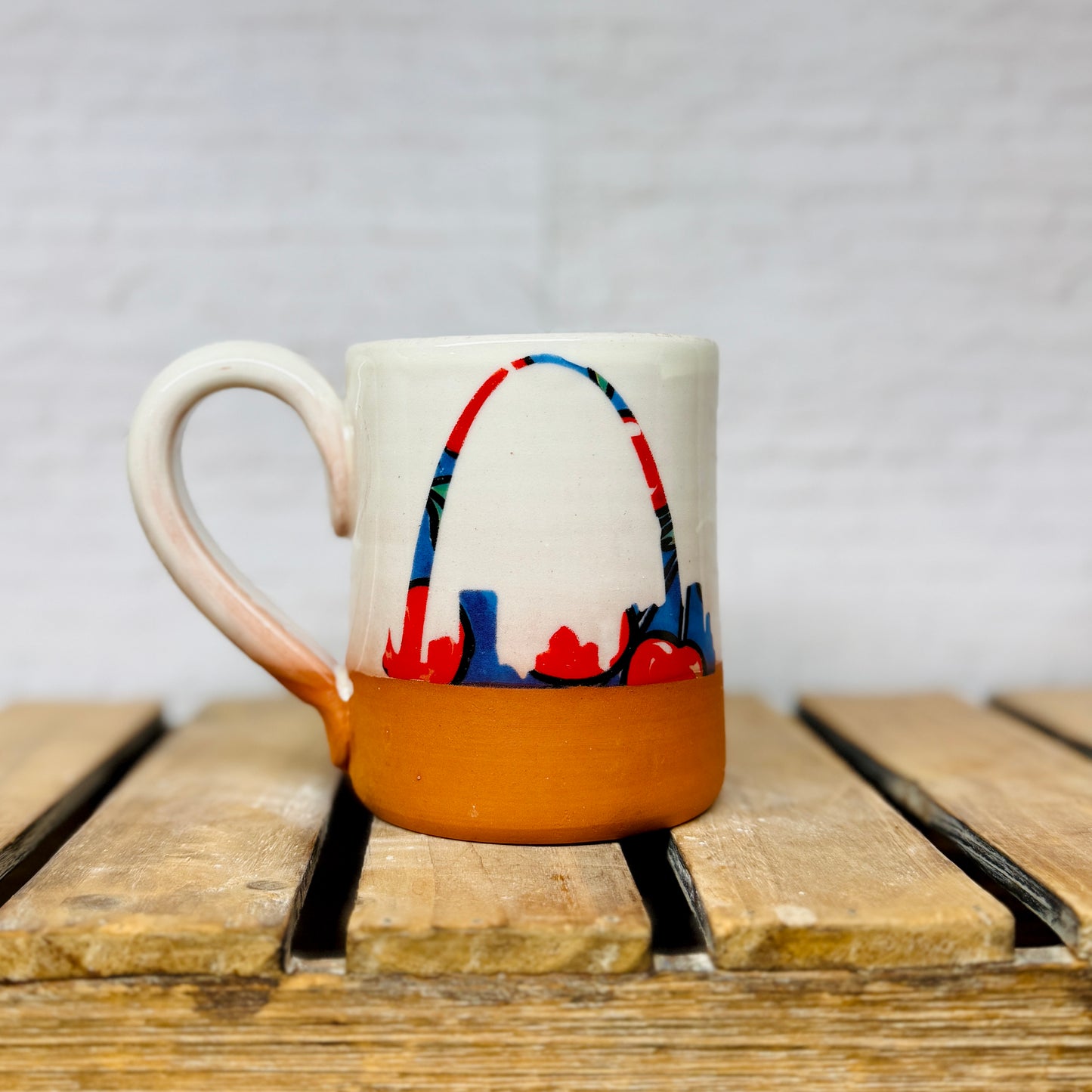 Patterned Arch Mug
