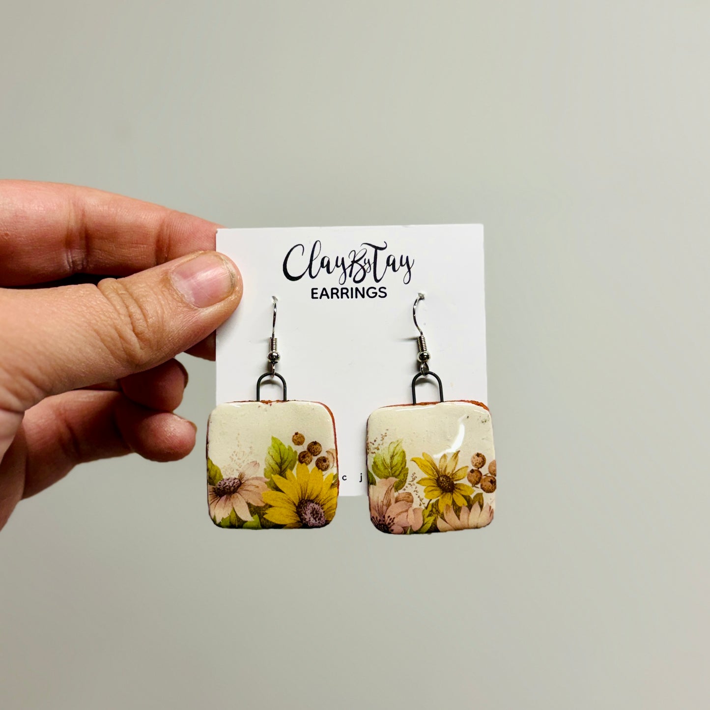 Neutral Wildflowers - Earrings - Multiple Styles