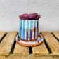 Cool Colors Striped Planter