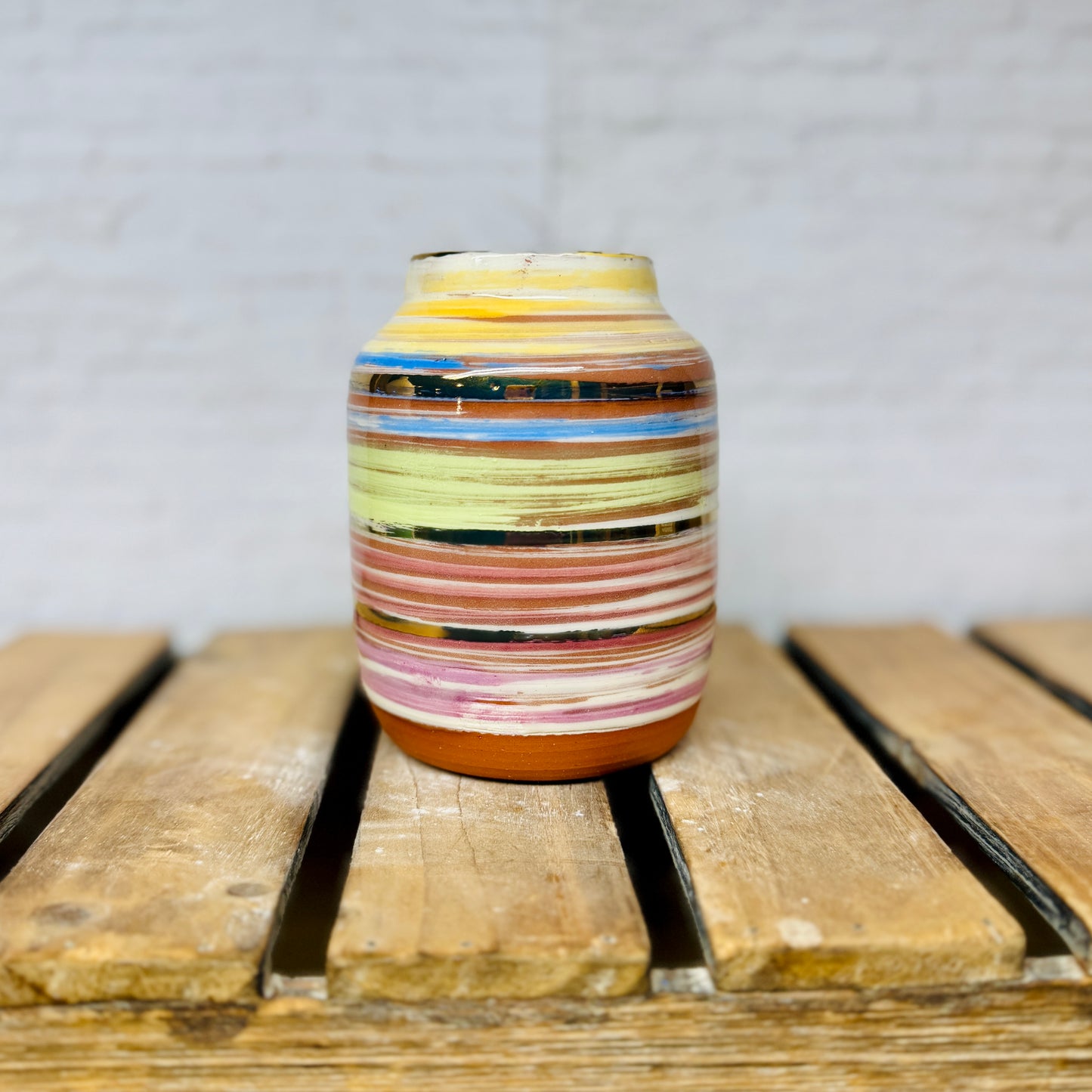Rainbow Stripe Bottle
