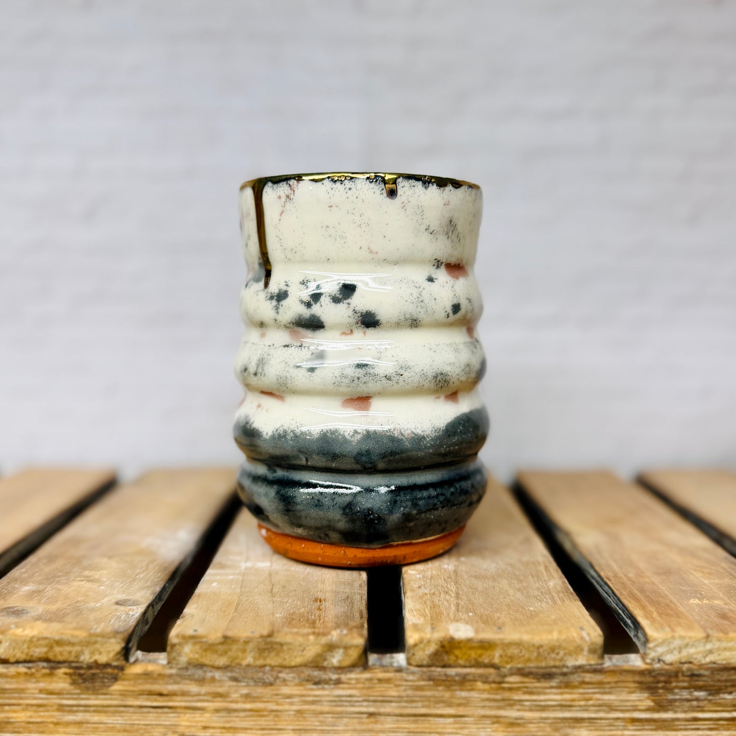 Black and White Vessel