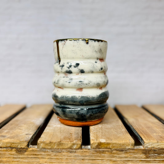 Black and White Vessel