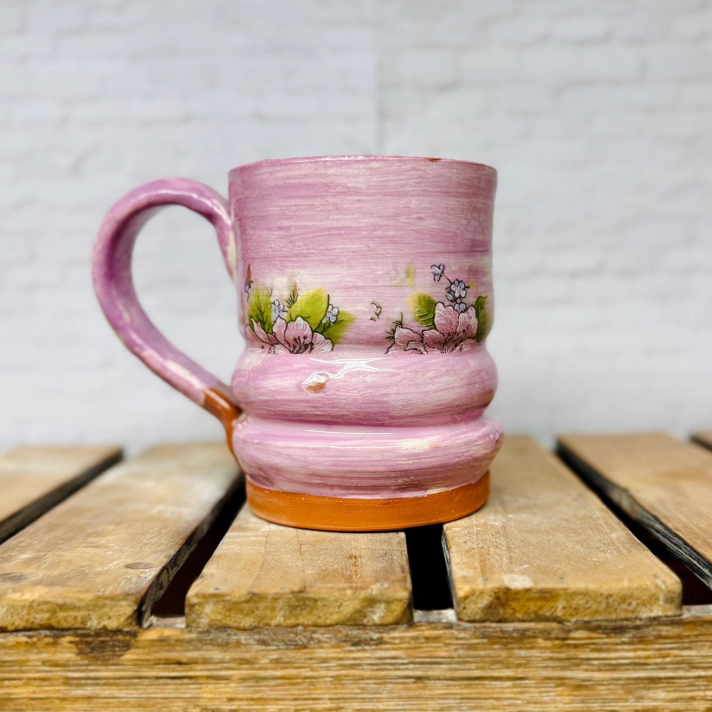 Groovy Mug: Purple Floral