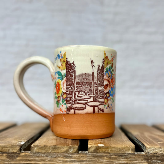 Botanical Garden Mug with Florals