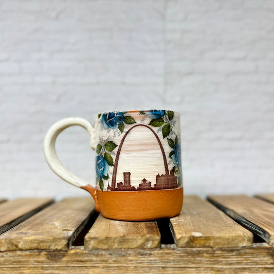 Espresso Mug - Arch with Florals