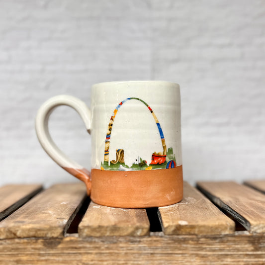 Patterned Arch Mug