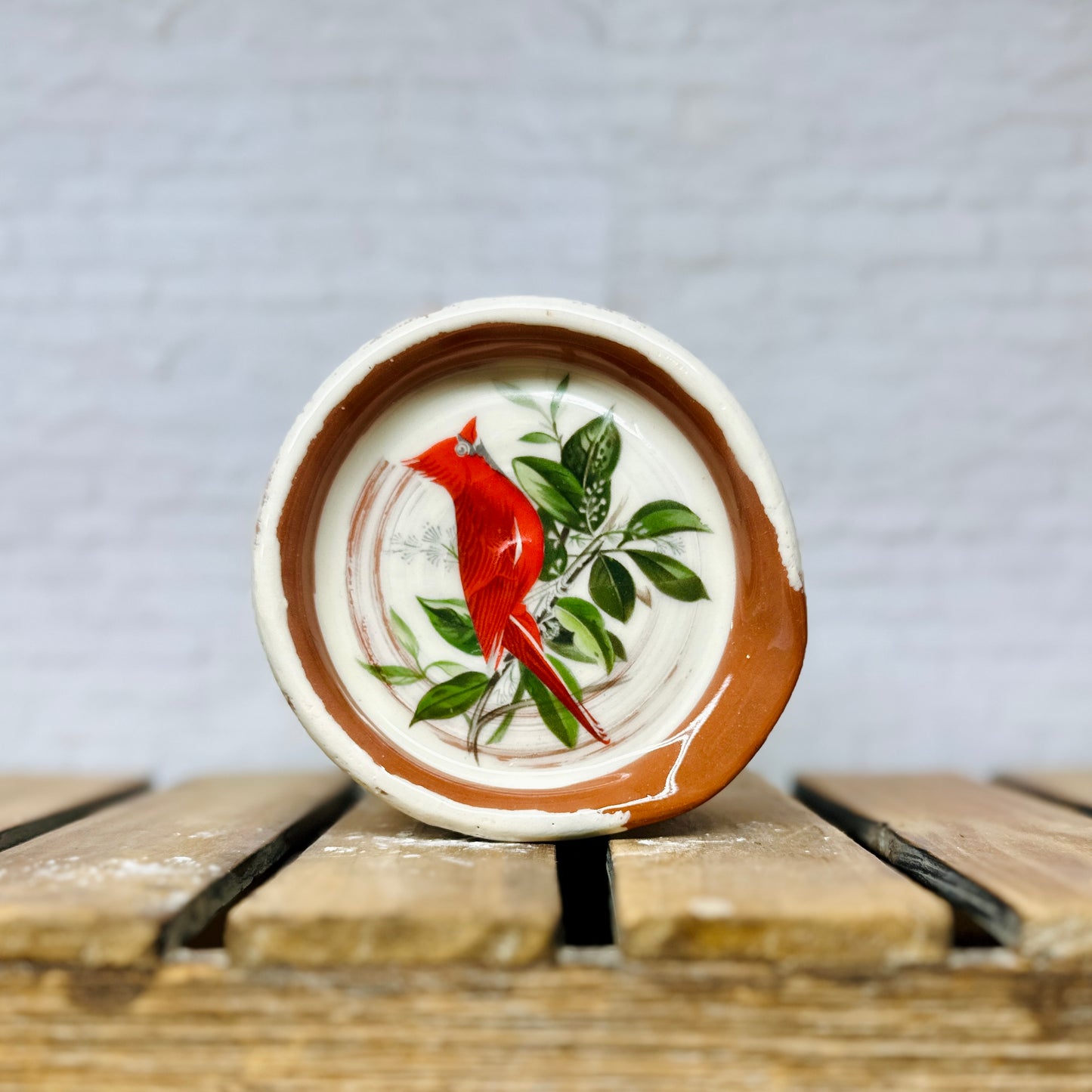 Cardinal Bird Spoon Rest