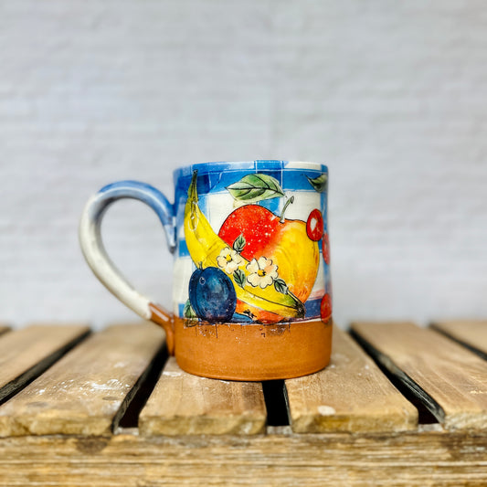 Fruit Floral Mug