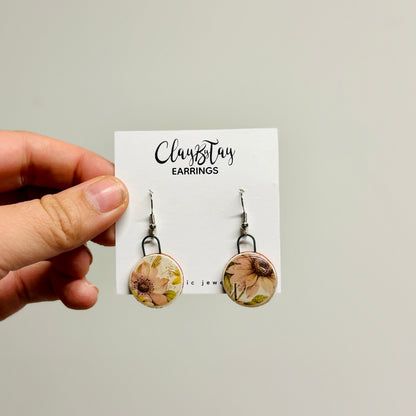 Neutral Wildflowers - Earrings - Multiple Styles