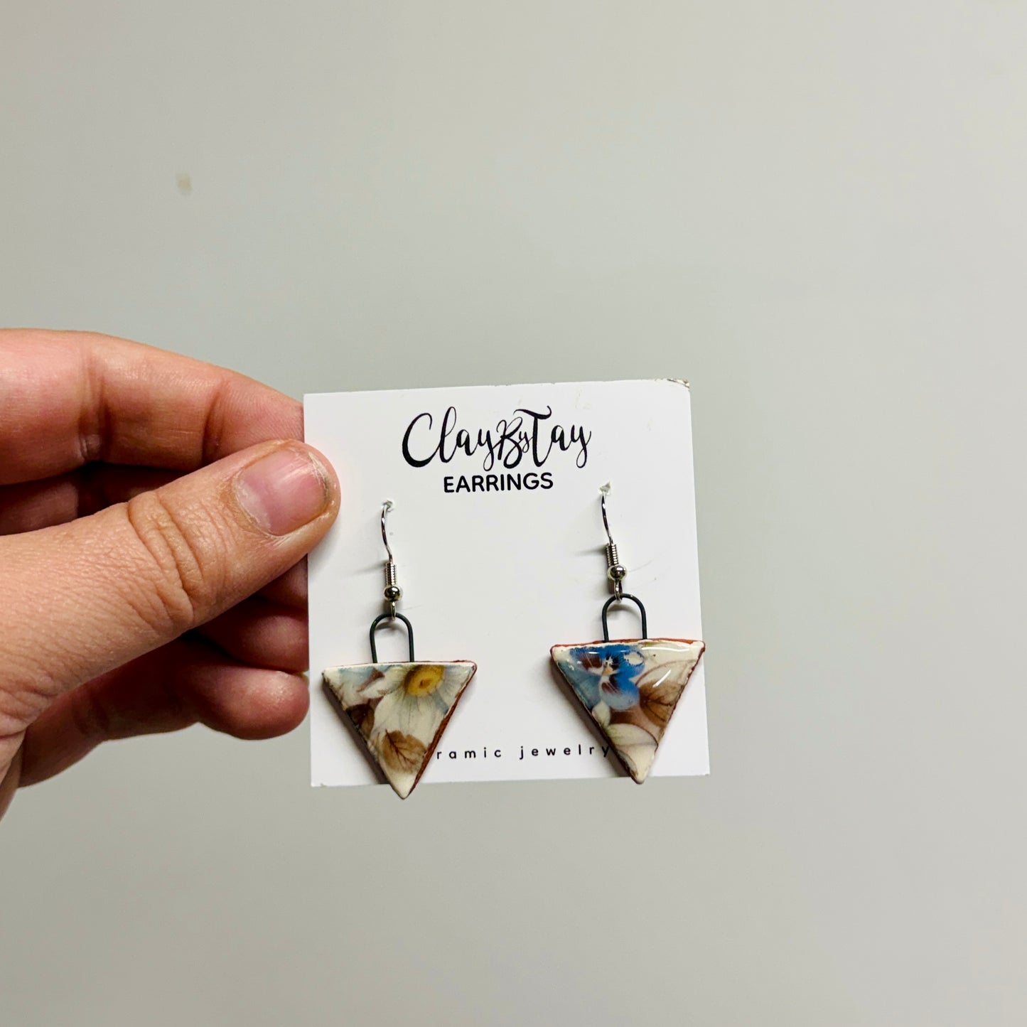 Blue Florals - Earrings - Multiple Styles